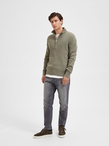 SELECTED HOMME Pullover i grøn
