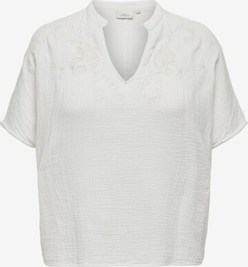 ONLY Carmakoma Blouse in White: front