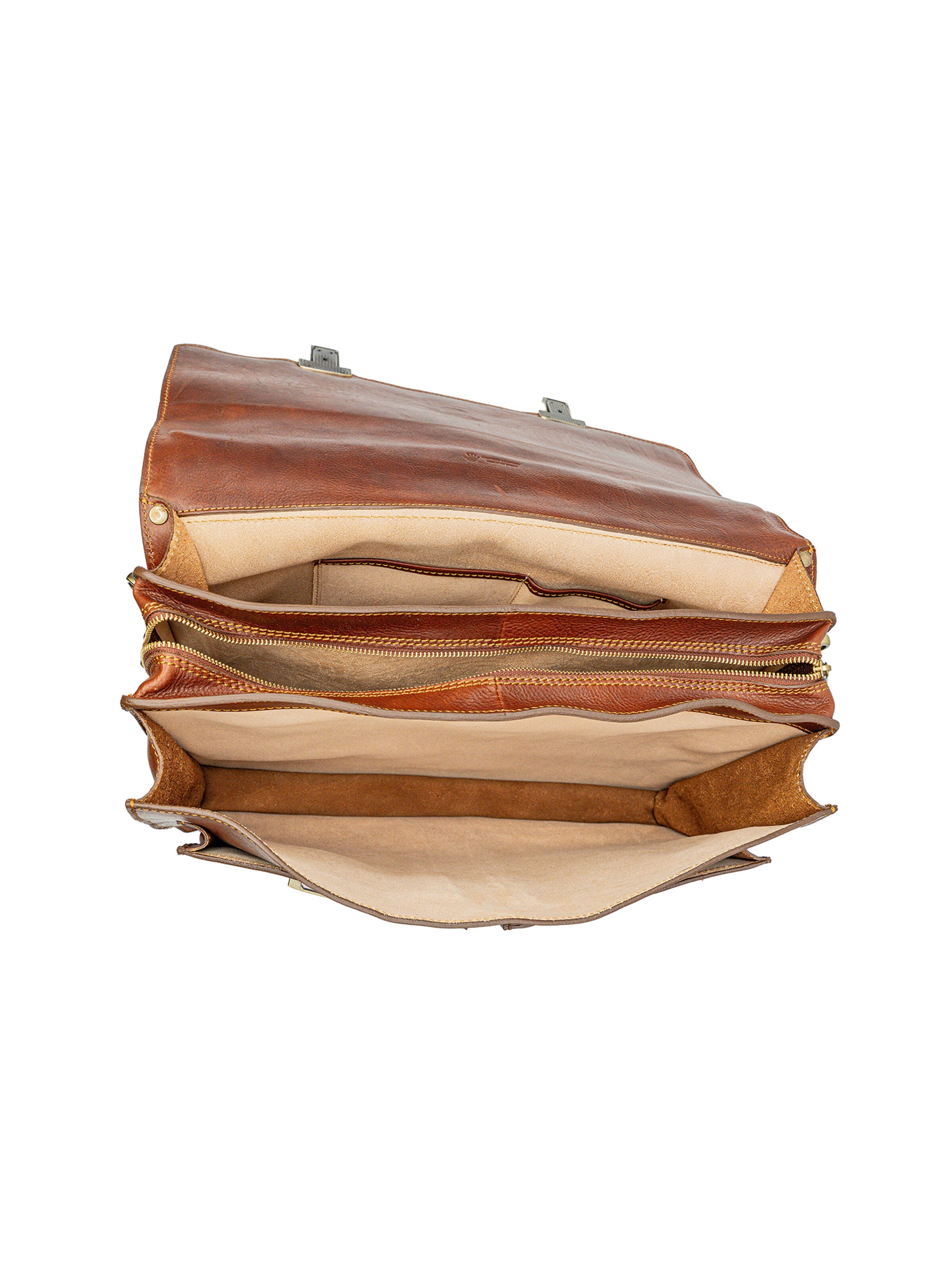 bupell Briefcase 'Giacomo' in Brown