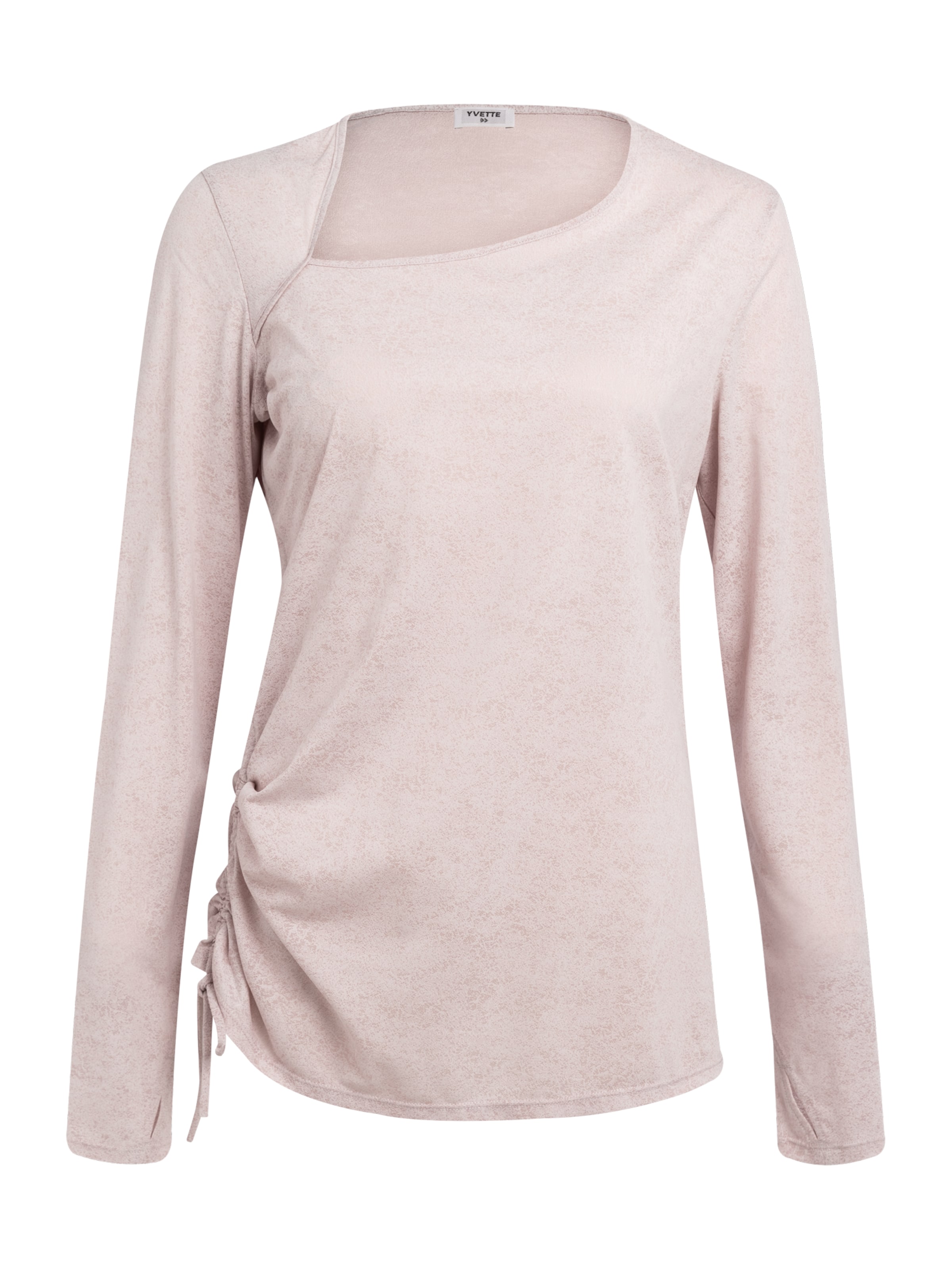 Yvette Sports Shirt 'Myra' in Purple: front