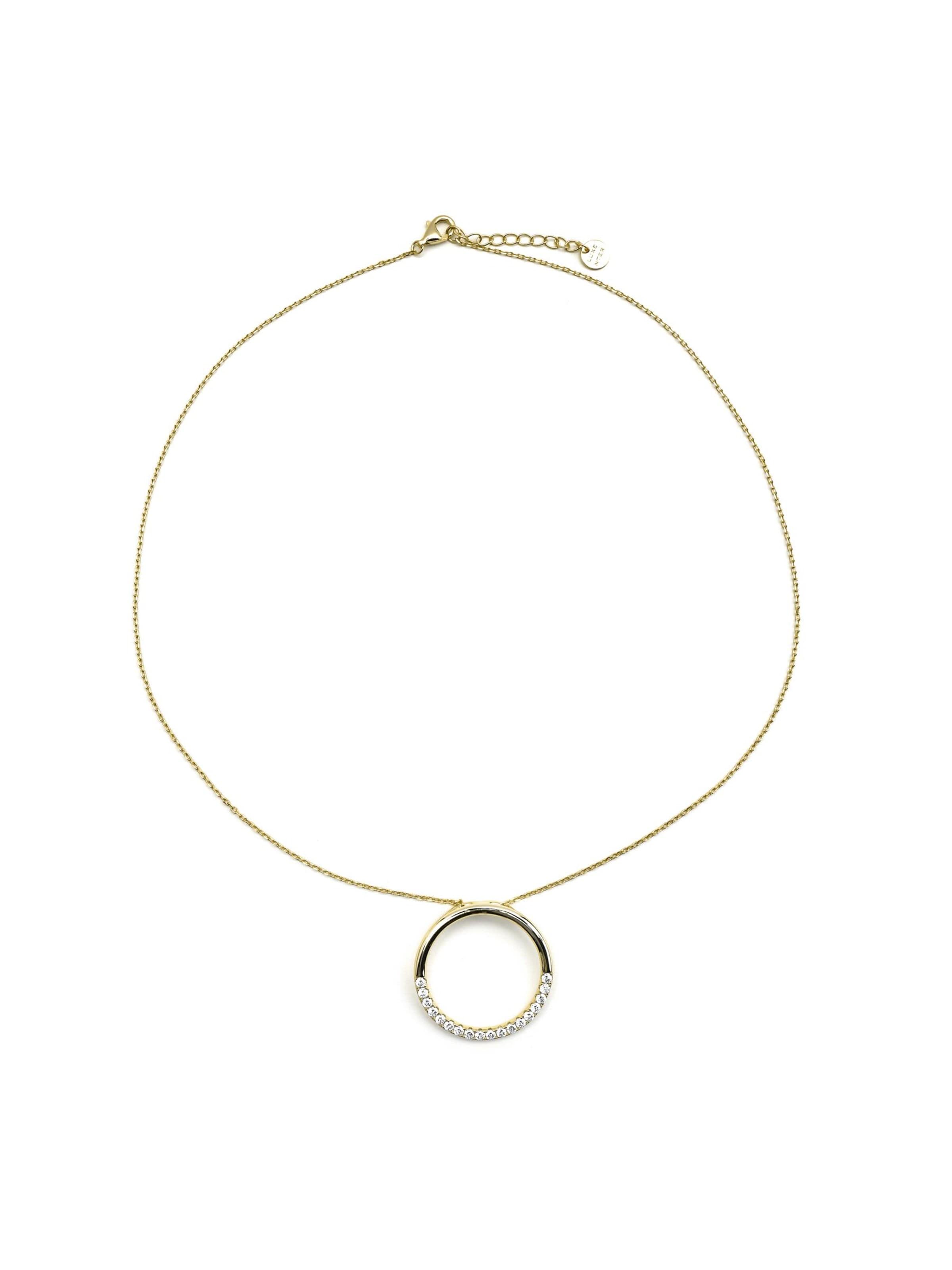 Luxenter Halsband 'Myna' i guld: framsida