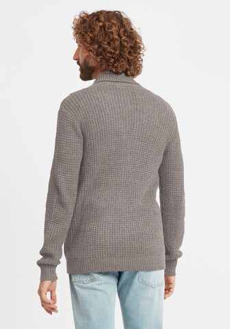 !Solid Knit Cardigan 'Marapa' in Grey