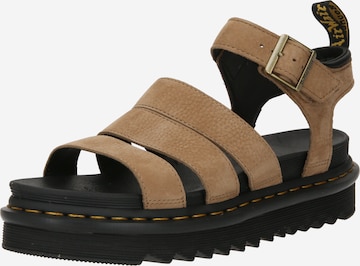 Dr. Martens Sandals 'Blaire' in Brown: front