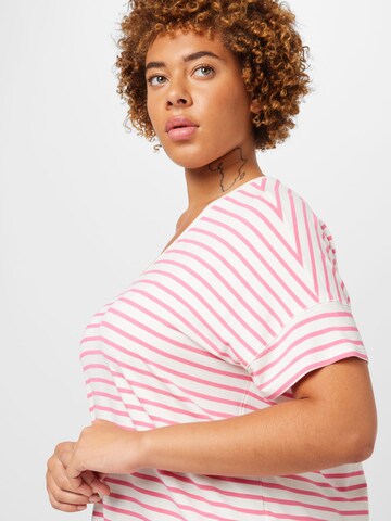 Fransa Curve Shirt 'FEPORSI' in Roze