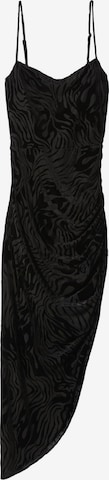 Bershka Dress in Black: front