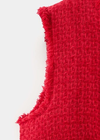 MANGO Weste in Rot