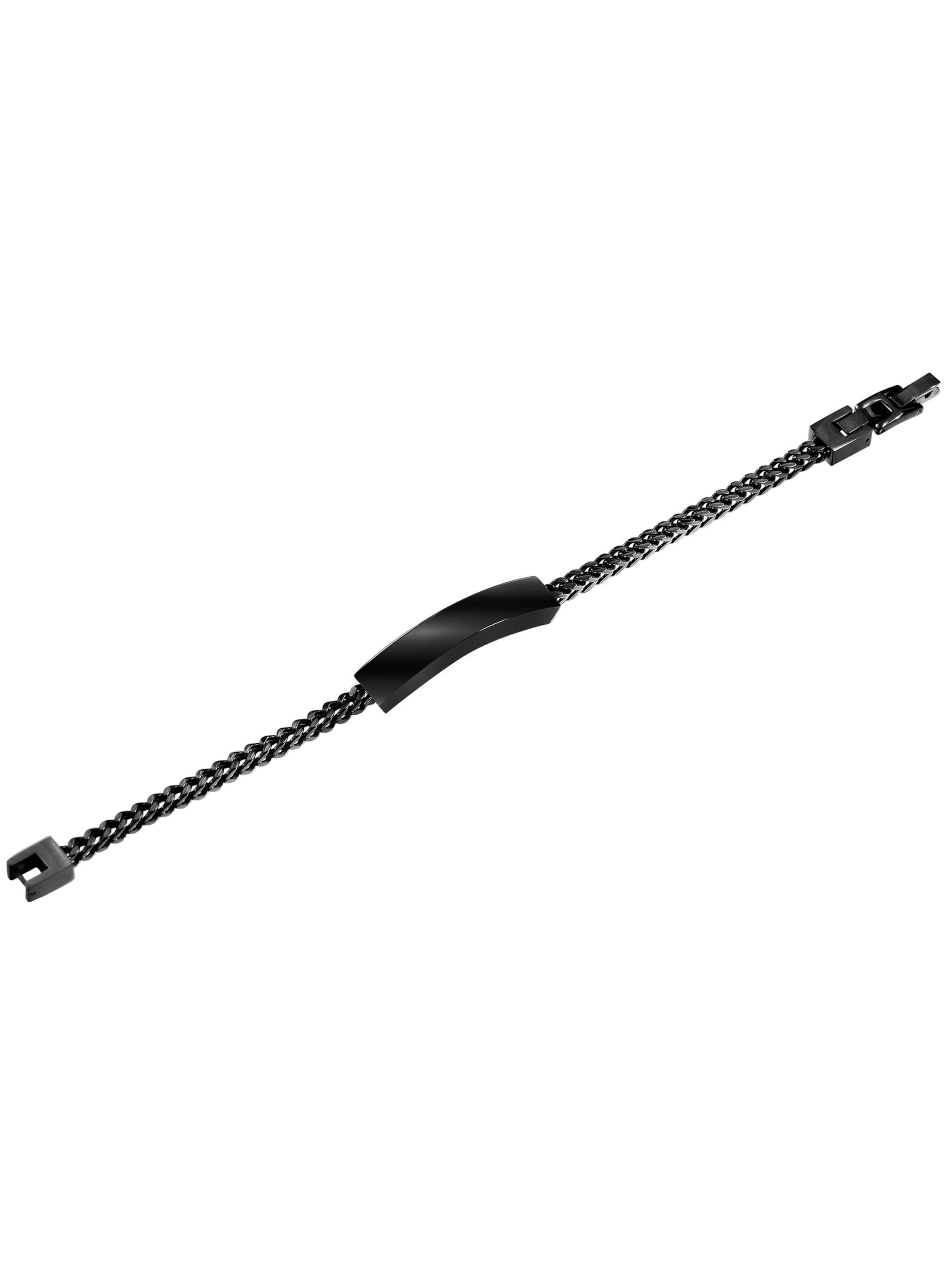 Akzent Bracelet 'Aydan, hautverträglich' in Black