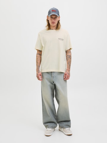 JACK & JONES Тениска 'JORYORK' в бяло