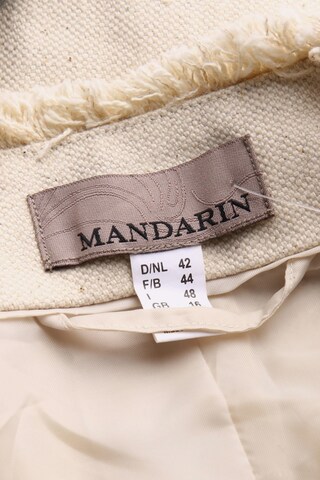Mandarin Jacket & Coat in XL in Beige