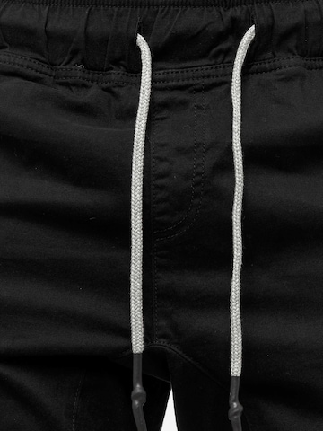 Tazzio Regular Cargohose '16610' in Schwarz