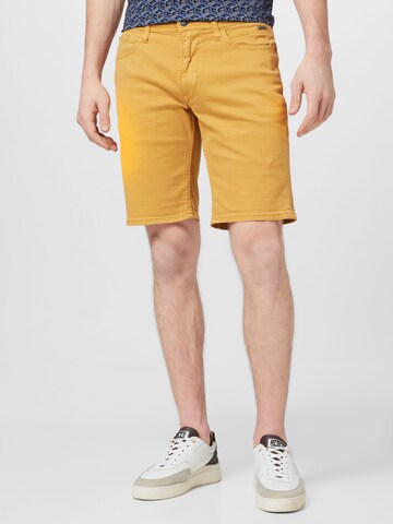 BLEND Normalny krój Jeansy w kolorze żółty: przód