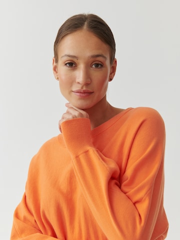 TATUUM - Pullover 'Selko' em laranja