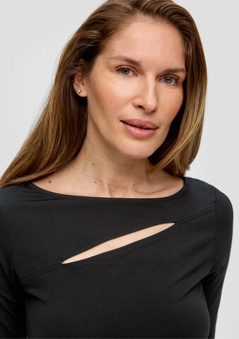s.Oliver BLACK LABEL Shirt in Zwart