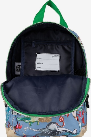 Pick & Pack Backpack 'Mix Animal' in Blue