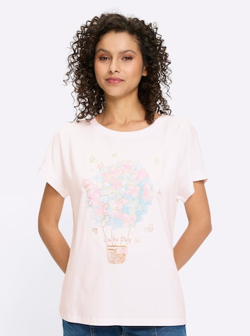 heine Shirt in Wit: voorkant