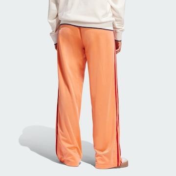 ADIDAS ORIGINALS Wide leg Pants 'Adicolor Classic Firebird' in Orange