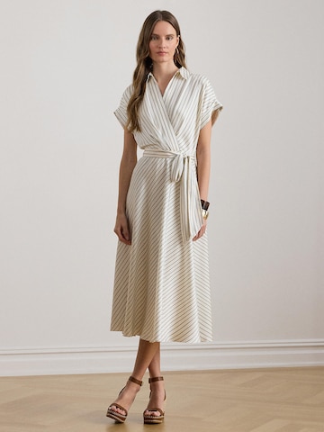 bēšs Lauren Ralph Lauren Petite Kleita: no priekšpuses