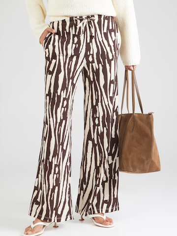Wide Leg Pantalon 'No44ra' Hailys en blanc : devant