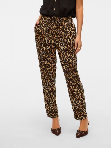 VERO MODA Loose fit Pants 'VMJesmilo' in Brown: front