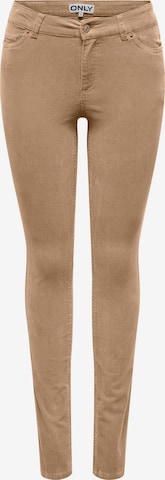 ONLY Skinny Broek 'Blush-Blair' in Beige: voorkant