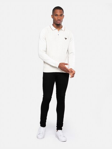 Threadbare Sweater 'Vive' in White