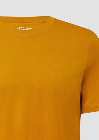 s.Oliver T-Shirt in Gelb