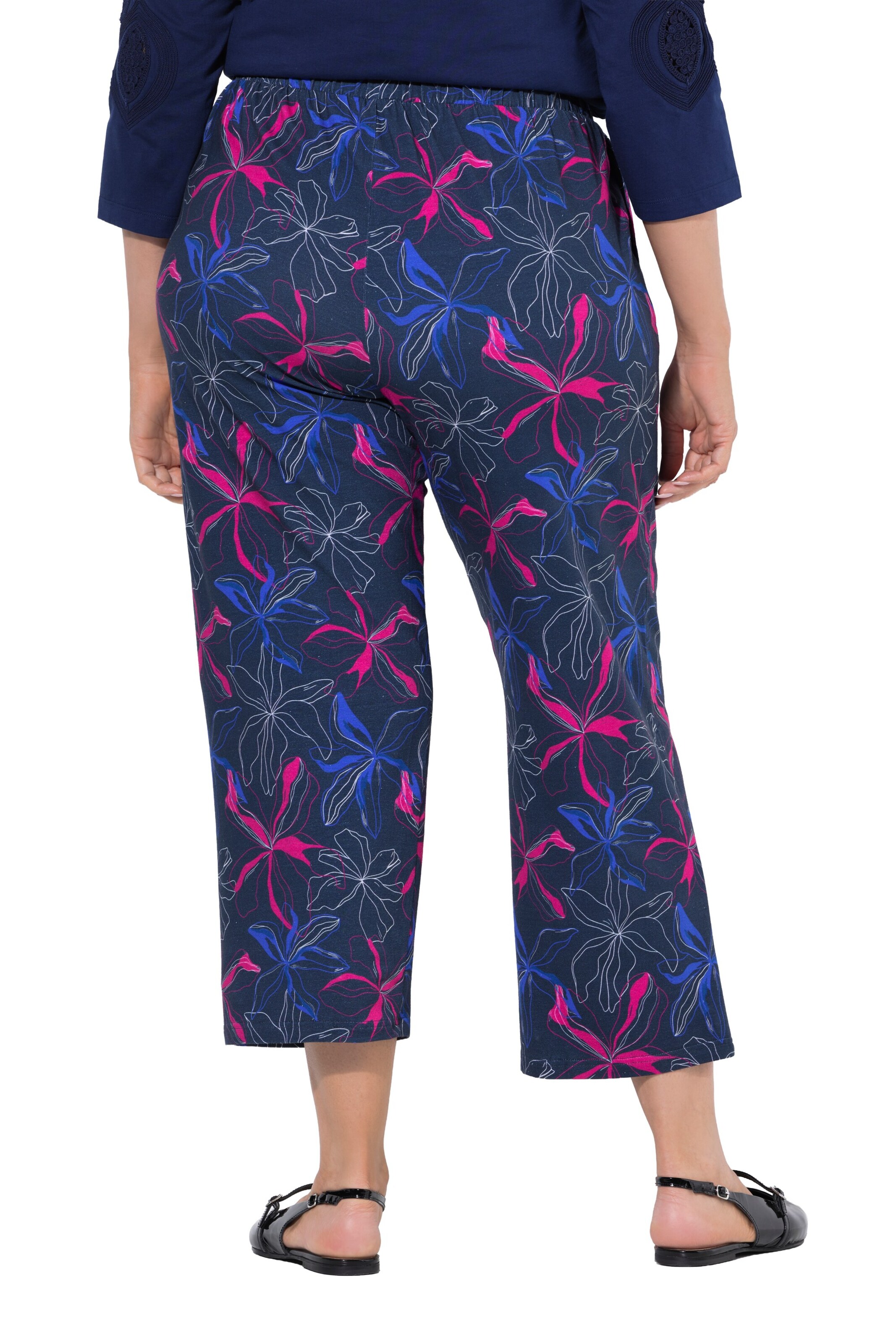 Ulla Popken Regular Broek in Blauw