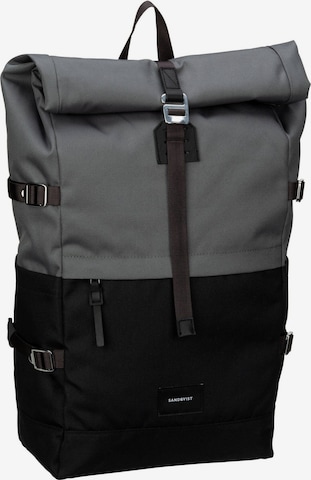 SANDQVIST Backpack 'Bernt' in Grey: front