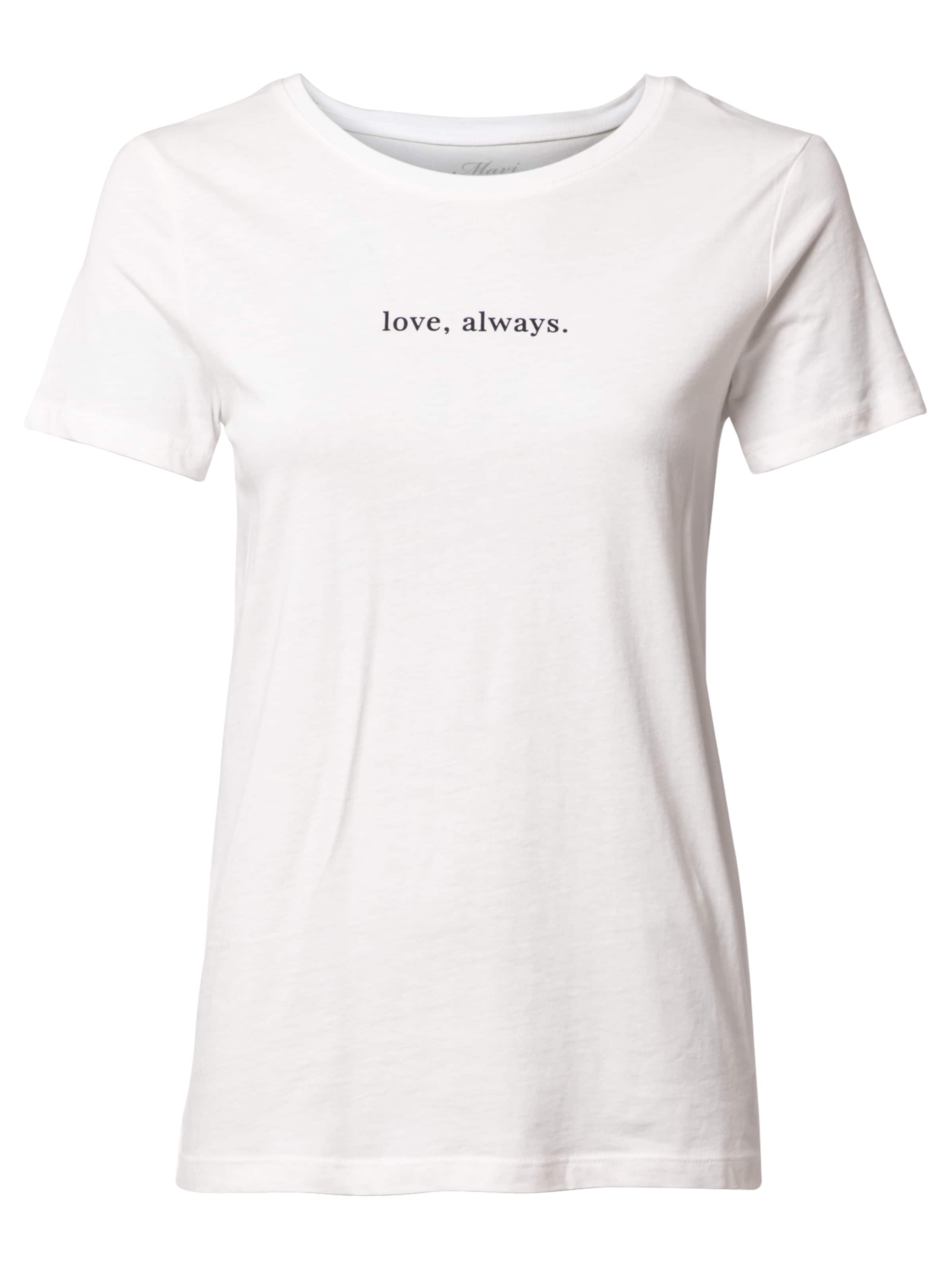 Tricou 'Love Always' de la Mavi pe alb: față