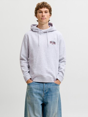 JACK & JONES Свитшот 'JJAERO' в Серый: спереди