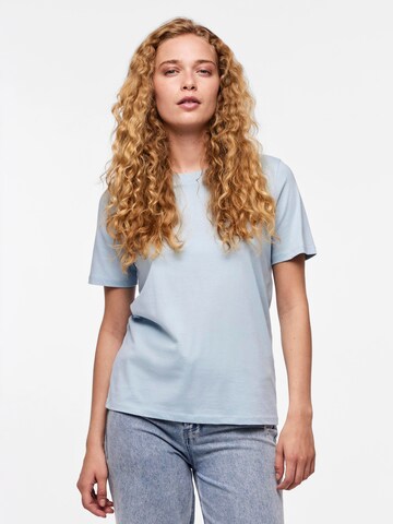 PIECES Shirt 'RIA' in Blue: front