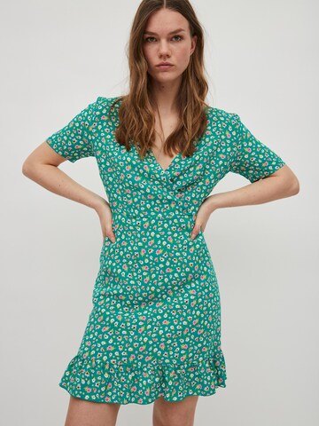 Vila Tall Summer Dress 'Eva Aya' in Green: front