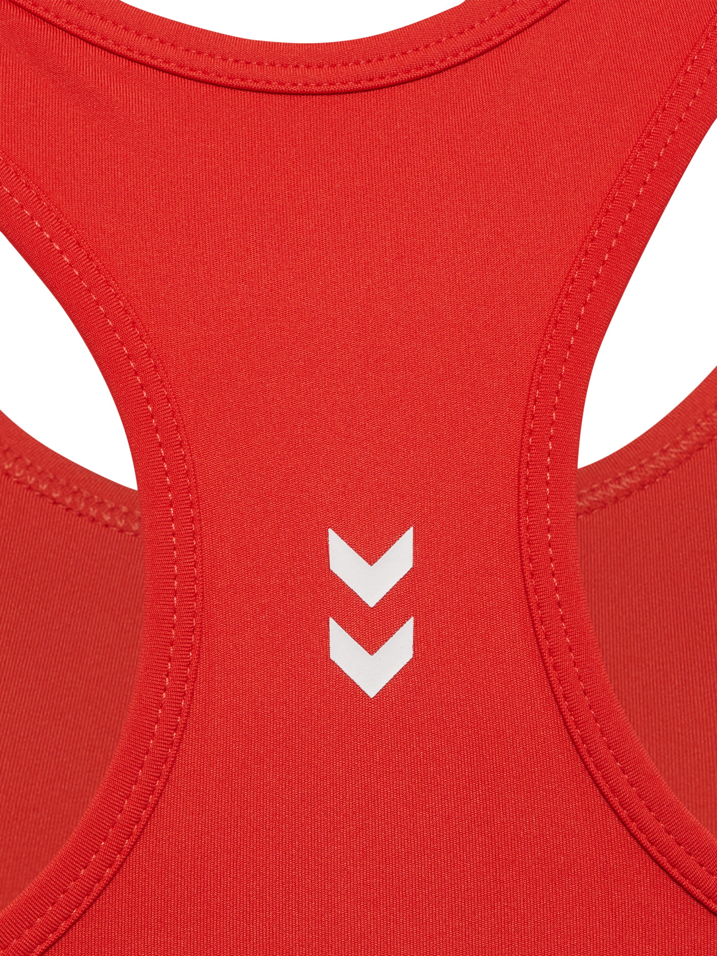 Hummel Bustier Sports-BH 'Pulse' i rød