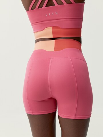 Born Living Yoga Skinny Sports trousers 'Kalinda' in Pink