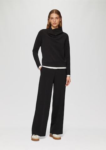 s.Oliver Sweatshirt in Black