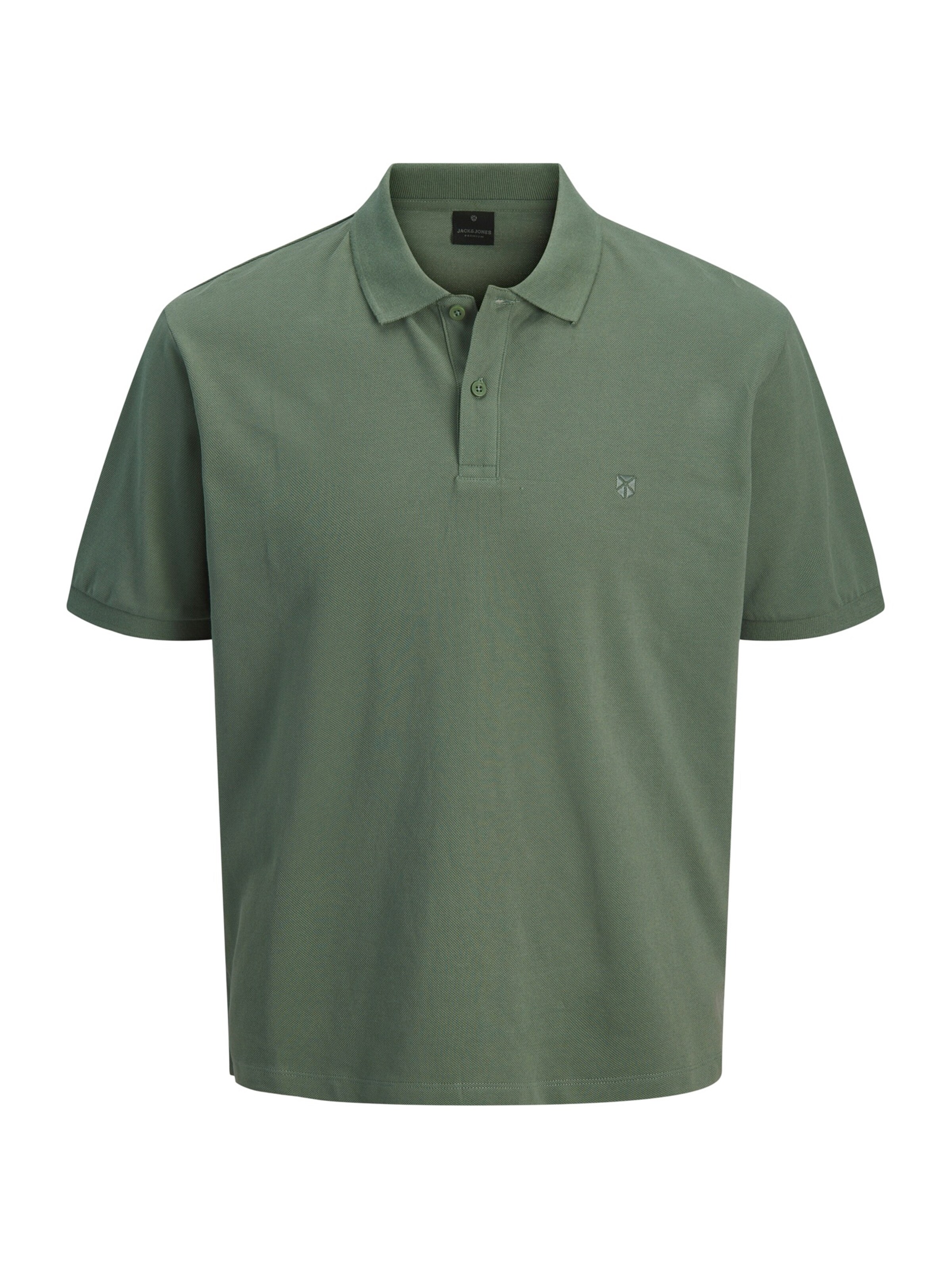 Jack & Jones Plus Shirt 'JPRBLAWESTON' in Green: front