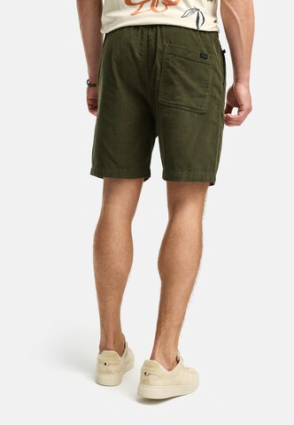 Regular Pantalon 'Polle' INDICODE JEANS en vert