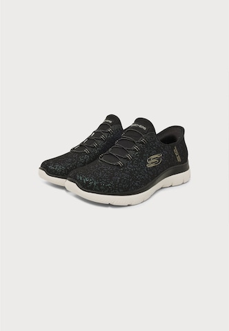 SKECHERSSlip On tenisice 'SUMMITS-LUNAR GLOW' - crna boja