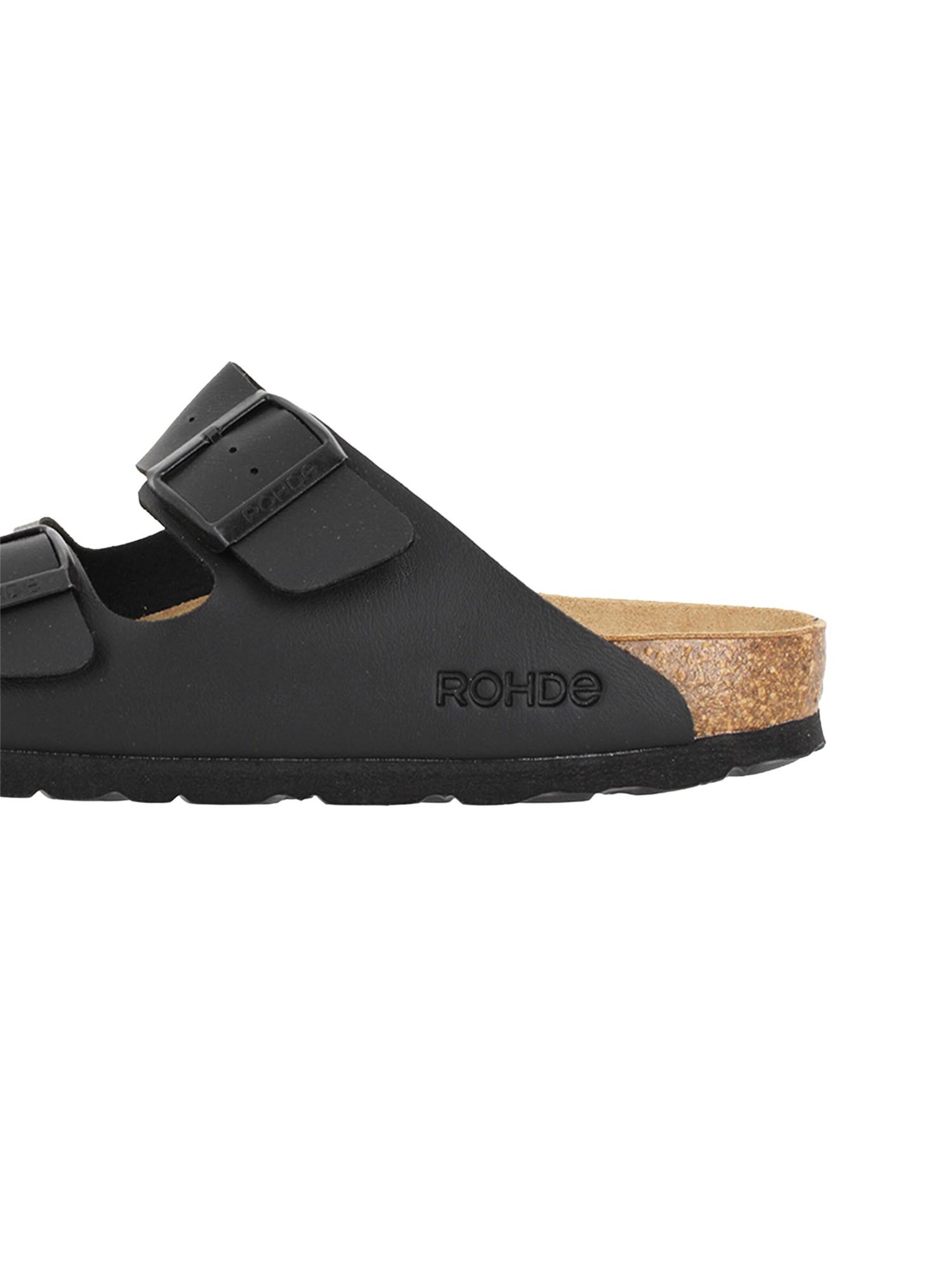 ROHDE Mules 'Alba' in Black