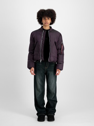 ALPHA INDUSTRIES - Chaqueta de entretiempo 'MA-1' en lila