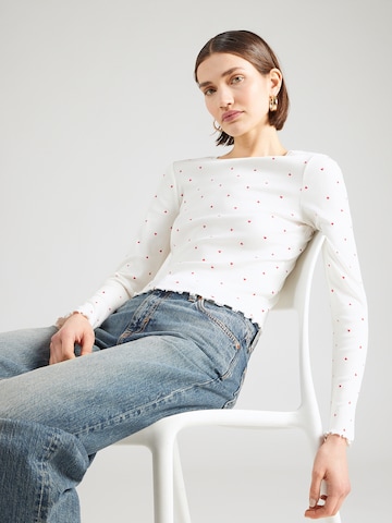 ONLY - Camiseta 'ONLFENJA' en blanco: frente