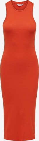 Robe 'BELFAST' ONLY en orange : devant