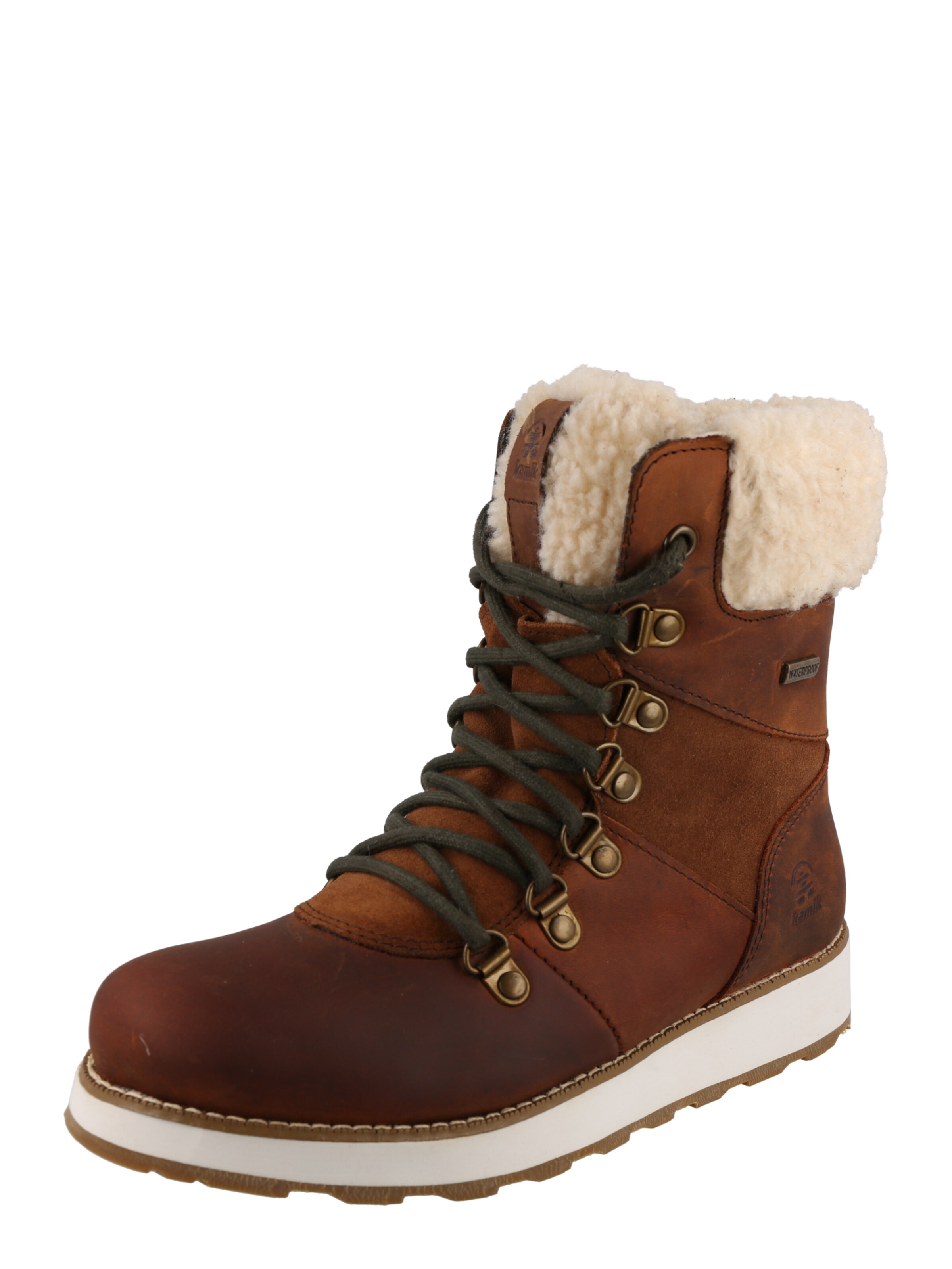 Kamik Boots 'ARIEL' in Bruin: voorkant