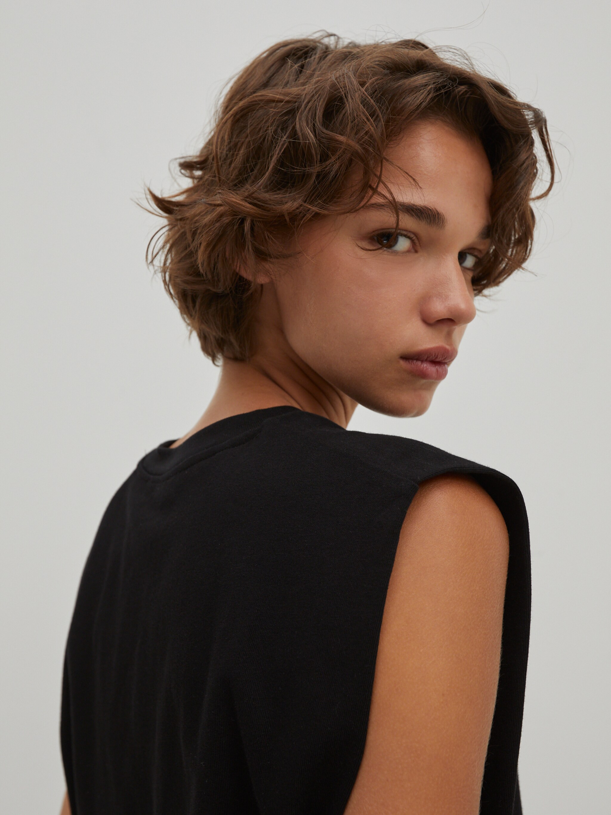 EDITED Produits Haut 'Milena' noir