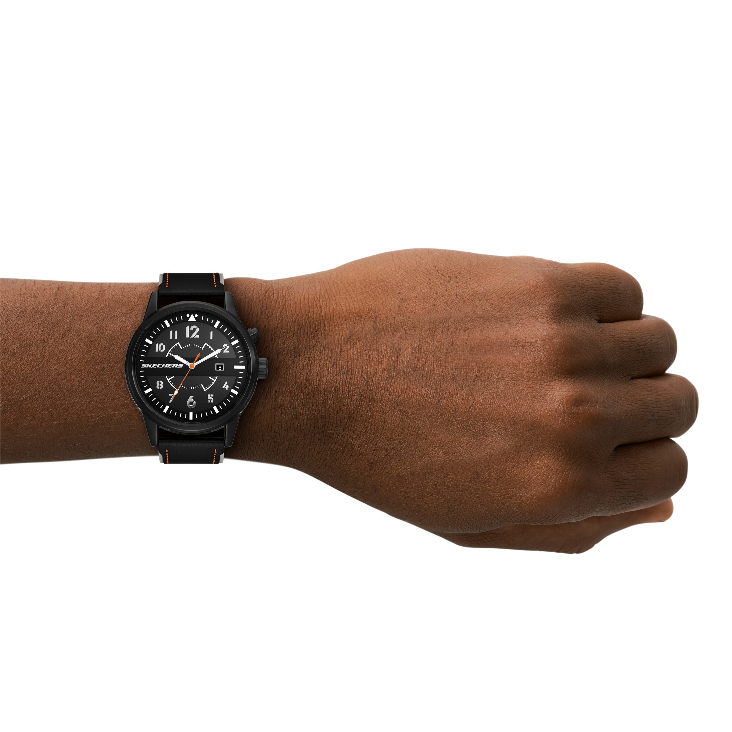 SKECHERS Uhr in Schwarz