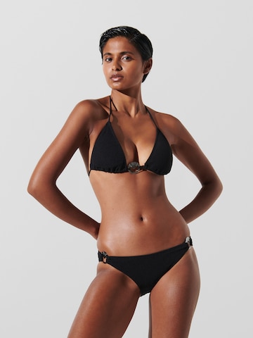 Karl Lagerfeld - Braga de bikini en negro: frente