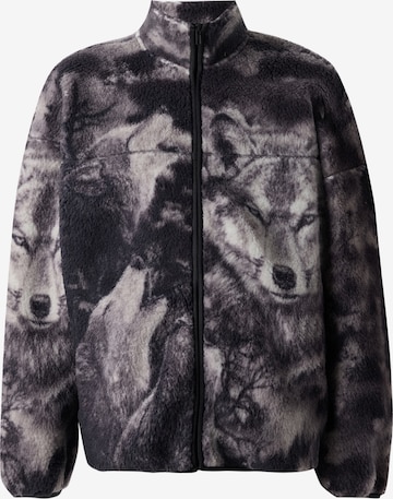 Only & Sons Fleecejacke 'ONSJAMES' in Schwarz: Vorderseite