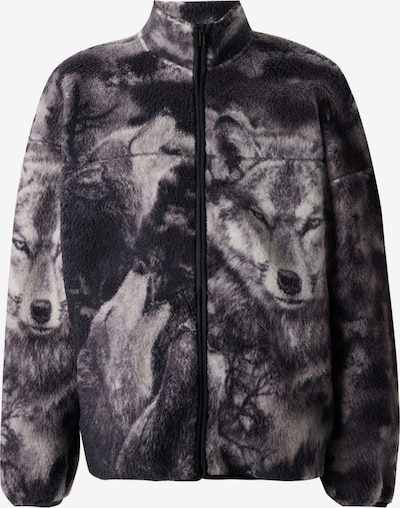 Flisinis džemperis 'ONSJAMES' iš Only & Sons, spalva – šviesiai pilka / juoda, Prekių apžvalga