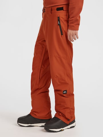 O'NEILL Normální Outdoorové kalhoty – červená