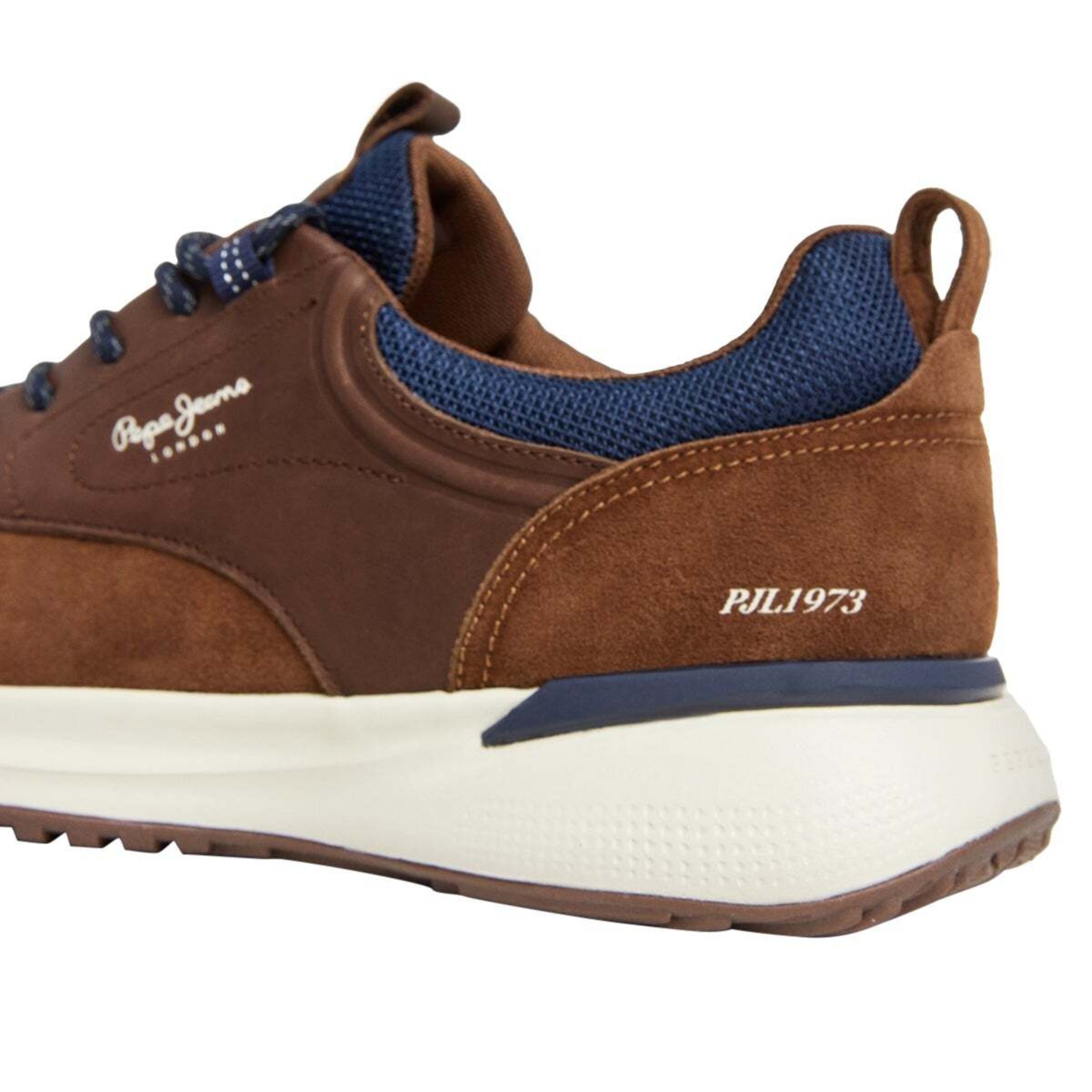Pepe Jeans Sneakers laag 'Bampton Street' in Bruin